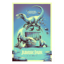 Luke Preece x Jurassic Park Giclee Art Print - A3 - Print Only Luke Preece x Jurassic Park Giclee Art Print - A3 - Print Only