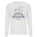 Harry Potter Quidditch At Hogwarts Men's Long Sleeve T-Shirt - White
