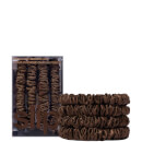 Slip Pure Silk Skinny Scrunchies - Dark Brown Slip Pure Silk Skinny Scrunchies - Dark Brown
