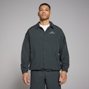 MP Men's Retro Graphic Coach Jacket - Washed Black - XS MP Men's Retro Graphic Coach Jacket - Washed Black - XS