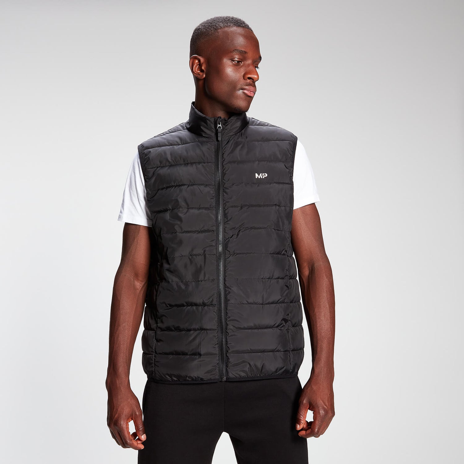 MP Men's Lightweight Gilet - Black - XS