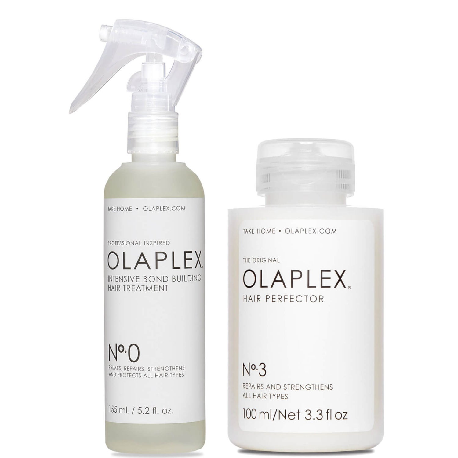 Olaplex No.3 ja No.0 -duo