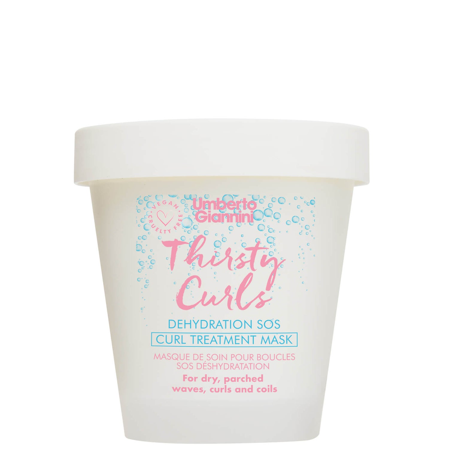 Umberto Giannini Thirsty Curls Dehydration SOS Curl Treatment Mask 200g