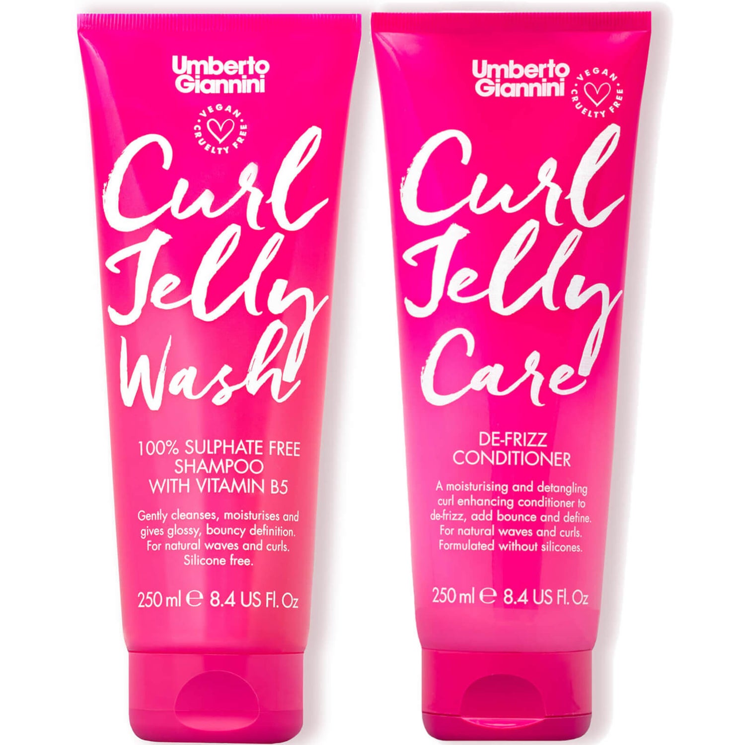 Umberto Giannini Curl Jelly Shampoo and Conditioner Duo