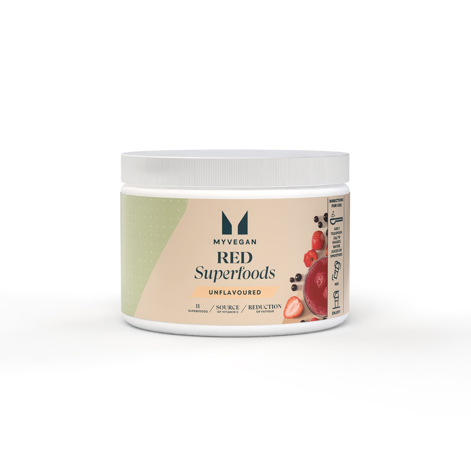 Myvegan Red Superfood Blend - 50servings - без смаку