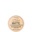 بودرة Stay Matte المضغوطة من Rimmel - لون شفاف