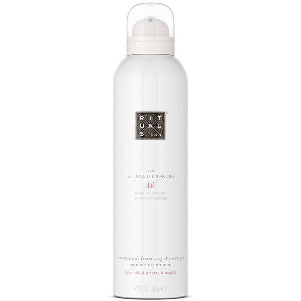 Rituals The Ritual of Sakura Floral Cherry Blossom and Rice Milk Sakura Foaming Body Wash 200ml