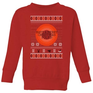 Looney Tunes Knit Kids' Christmas Sweater - Red