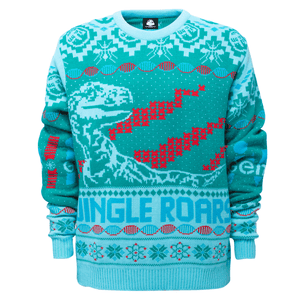 Jurassic Park Roars Knitted Jumper - Green