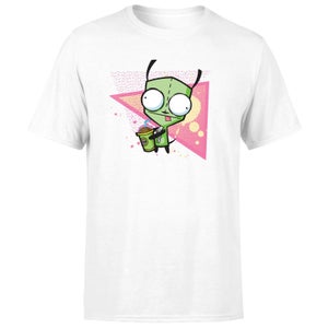 T-shirt Invader Zim Gir - Blanc - Homme