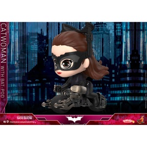 Hot Toys Cosbaby - The Dark Knight Rises (Maat S) - Catwoman met Batpod