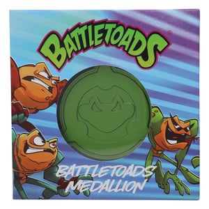 Battletoads Limited Edition Medallion - Rare Store Exclusive