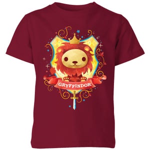 Harry Potter Gryffindor Kids' T-Shirt - Burgundy