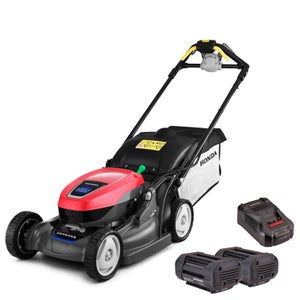 47cm Accu Grasmaaier bundel, inclusief 2 x 6Ah accu en lader