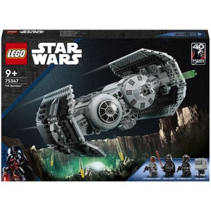 LEGO Star Wars: Le Bombardier TIE, Maquette Vaisseau avec Figurine de Droïde Gonk(75347)