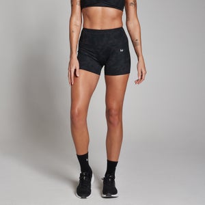 MP Women's Tempo Abstract Booty Shorts - Black