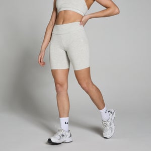 MP Women's Basics Cycling Shorts - Light Grey Marl