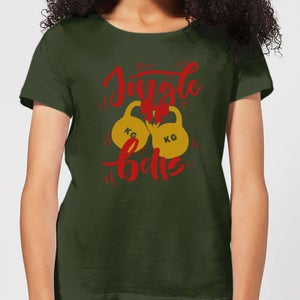 Jingle (Kettle) Bells Women's T-Shirt - Forest Green