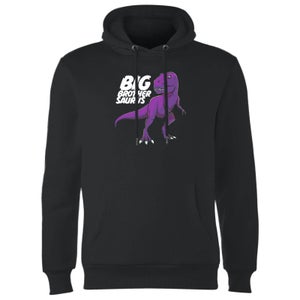 Im A Big Brothersaurus Hoodie - Black