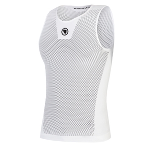 Fishnet Baselayer II (ärmellos) für Herren - Weiß