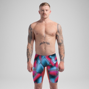 Men's Fastskin LZR Valor 2.0 Jammer Red/Blue