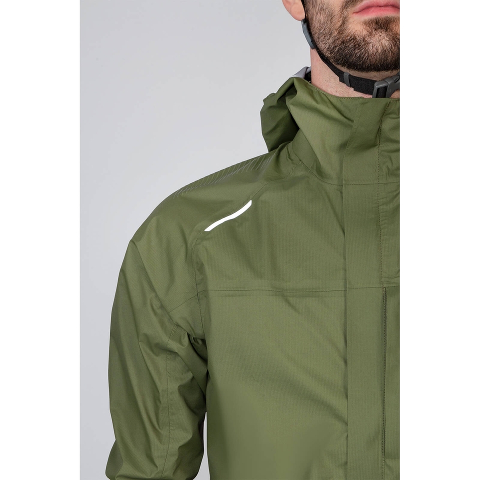 GV500 Wasserdichte Jacke für Herren - Olivgrün