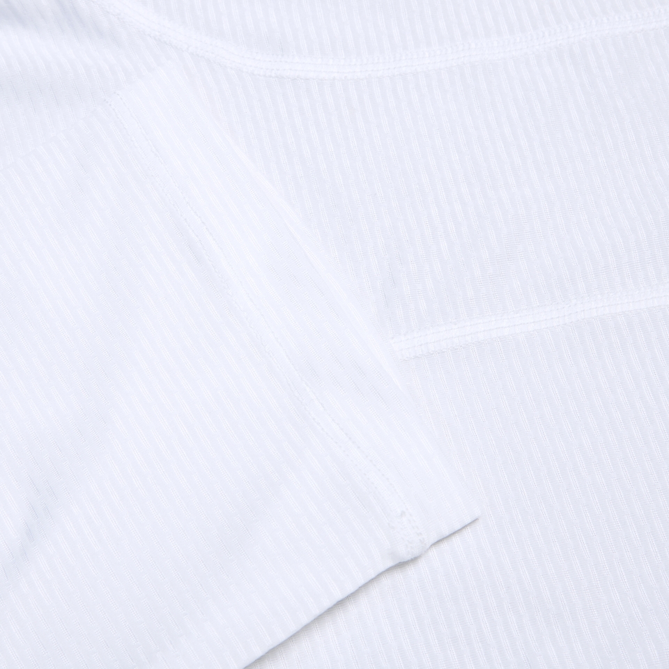 Kurzarm Translite Baselayer für Herren - Weiß