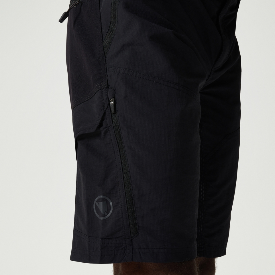 Men's Hummvee Shorts (With Liner) - Black