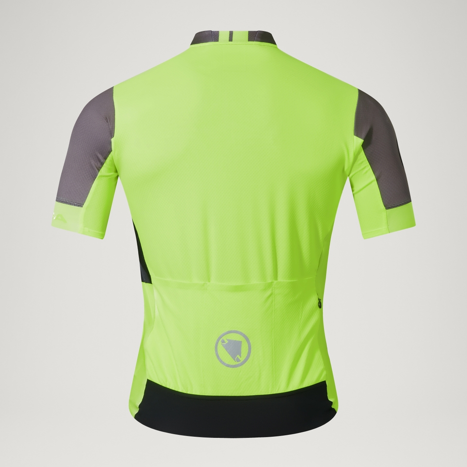 Men's FS260 Print S/S Jersey - Bright Yellow
