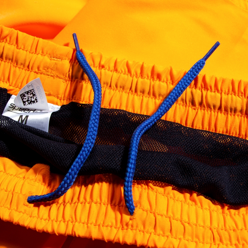 HyperBoom Splice-Schwimmshorts 40 cm für Herren Orange/Blau