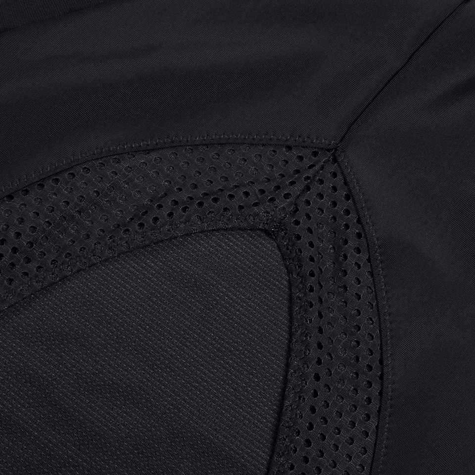 Haut court couleur unie en maille pour femmes, noir