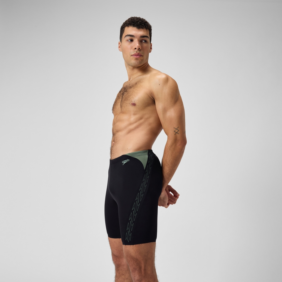 Jammer Hyperboom Splice pour Hommes Noir/Vert campagne