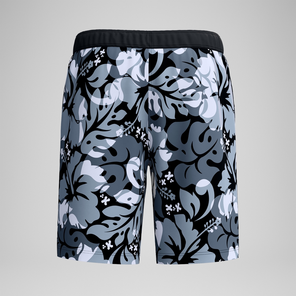 Men's Print Bondi Boardshort 20" Black/Gray