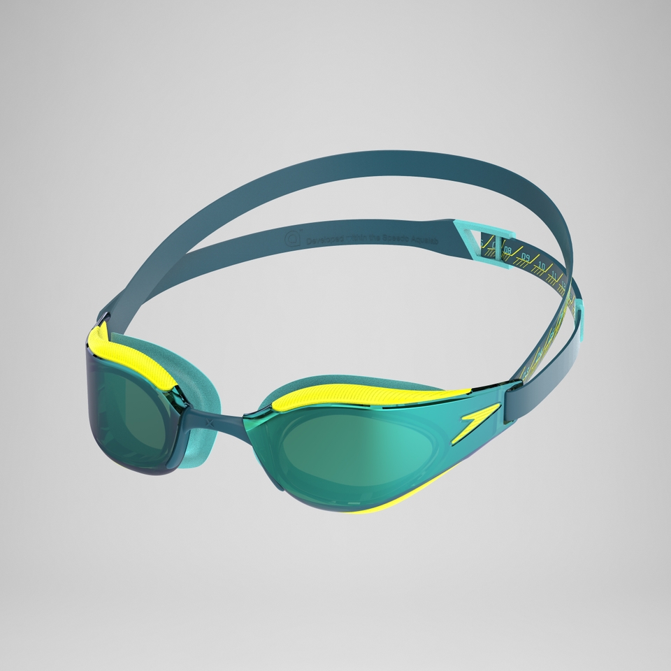 Fastskin Hyper Elite Mirror Goggles Green/Yellow