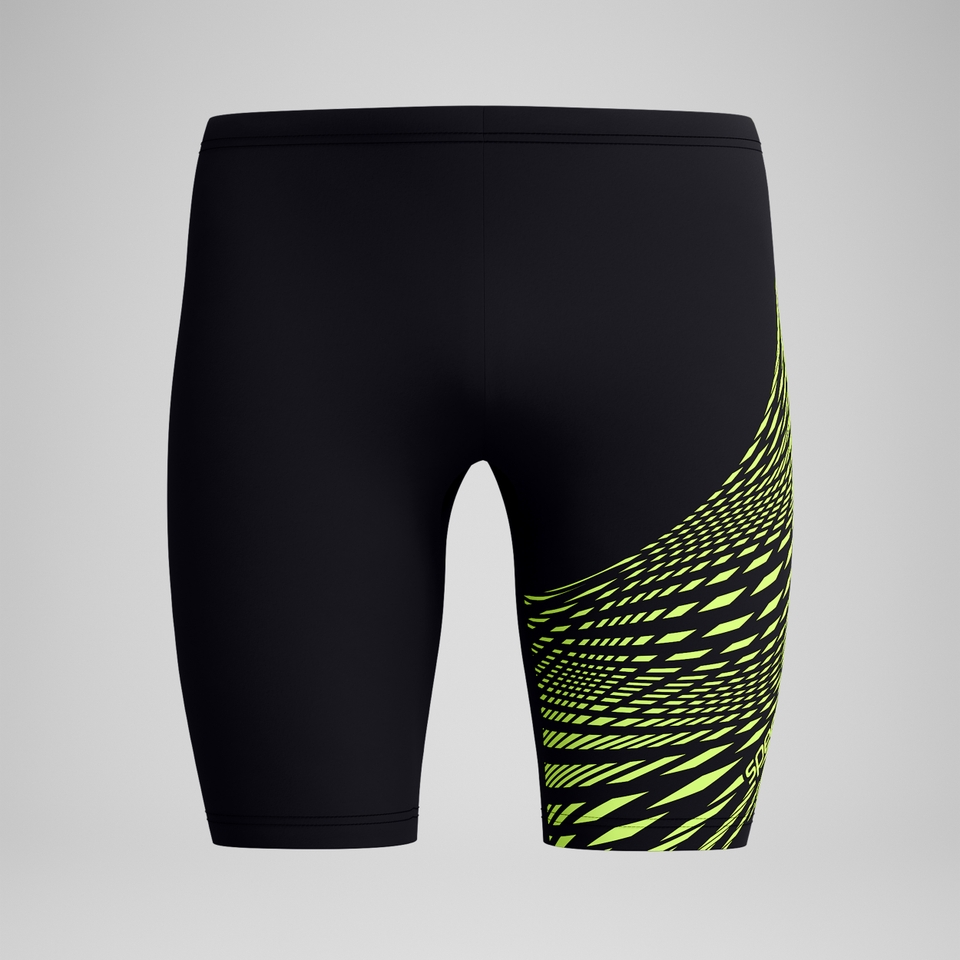 Men's Medley Logo Jammer Black/Yellow