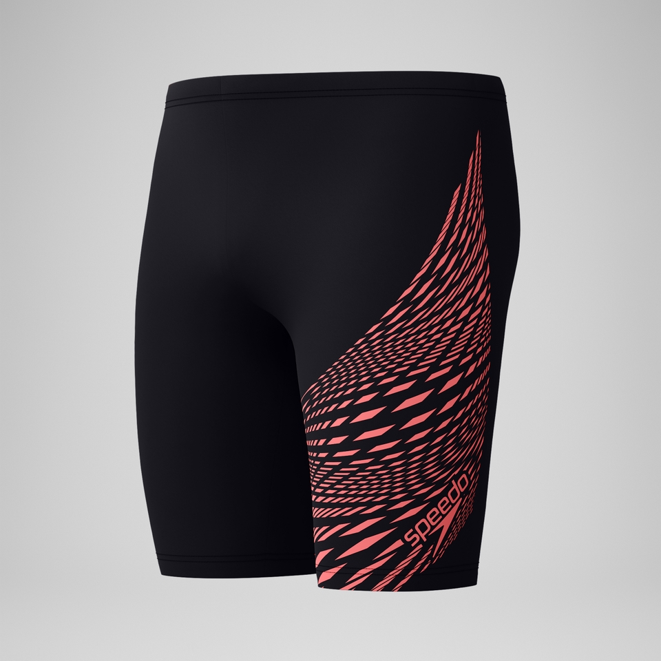 Men's Medley Logo Jammer Black/Coral